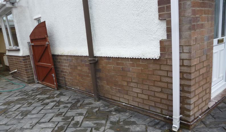 Residential repointing to external brickwork in Wrexham